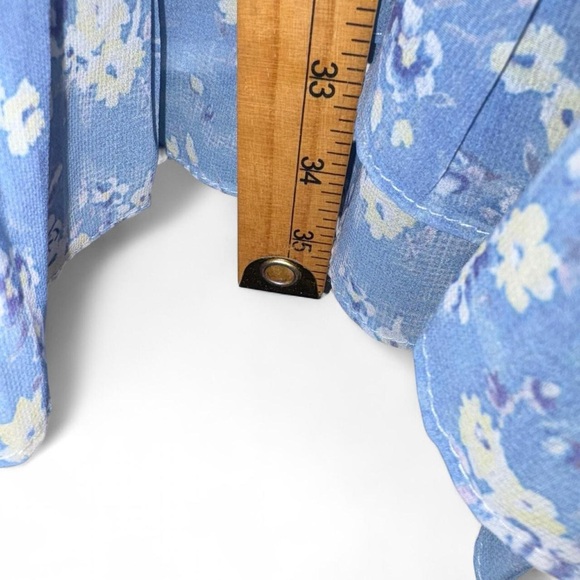 Stellah Floral Puff Sleeve dress - Pink and Cream - Picture 6 of 10